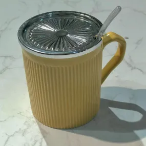 Ceramic Mug with Lid-D2