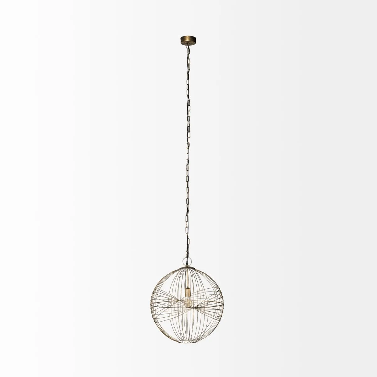 Chiron Pendant Light Gold Metal