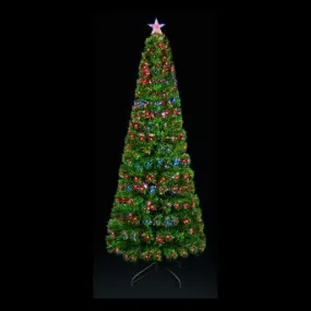 Christmas Tree Fibre Optic 1.8m Morphing (Colour Changing) Tree