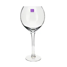 Clear Glass Wine Vase wit Stand - 40cm