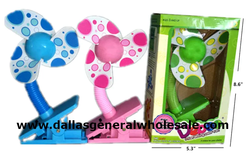 Clip On Rechargeable Mini Fans Wholesale