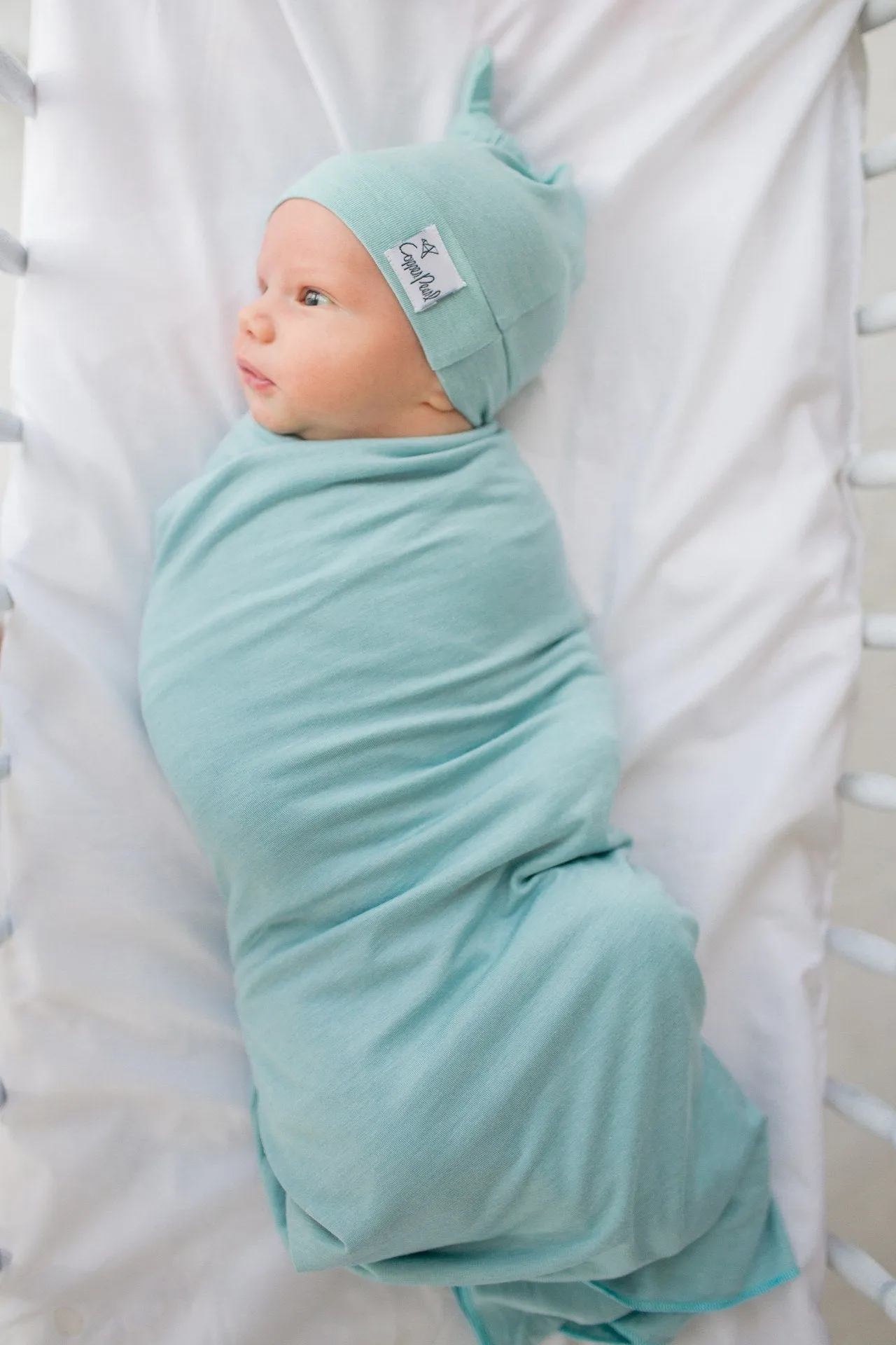 Copper Pearl Sonny Knit Swaddle Blanket