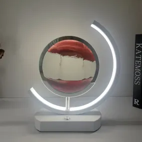 Crescent Sandscape LED Lamp