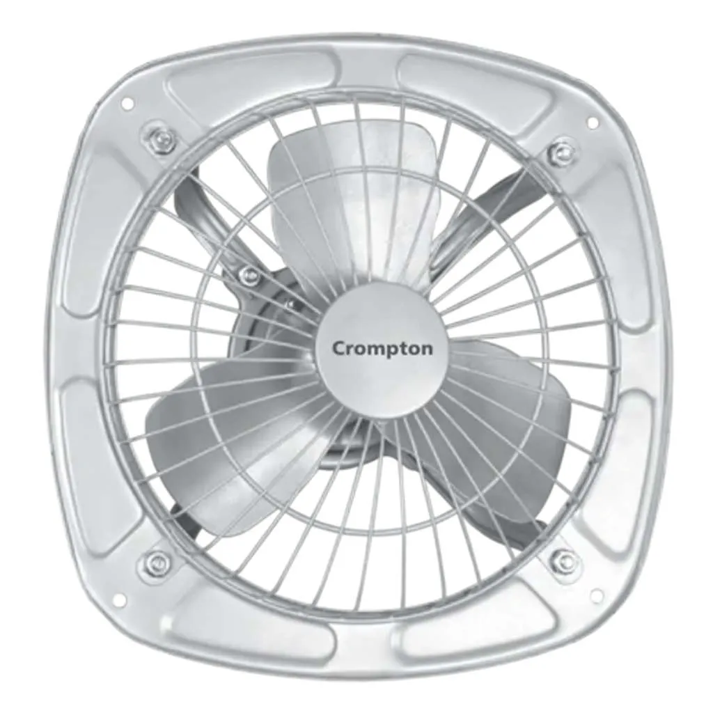 Crompton Drift Air 6 Inch Exhaust Fan 150mm Silver