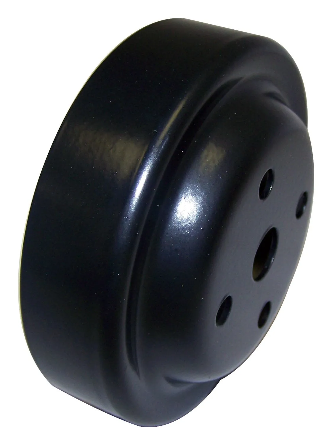 Crown Automotive Jeep Replacement 53010309 Water Pump Pulley; 4.57 in. Diameter; Smooth;