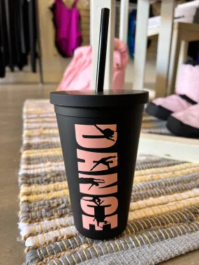 Dance Tumbler with Straw