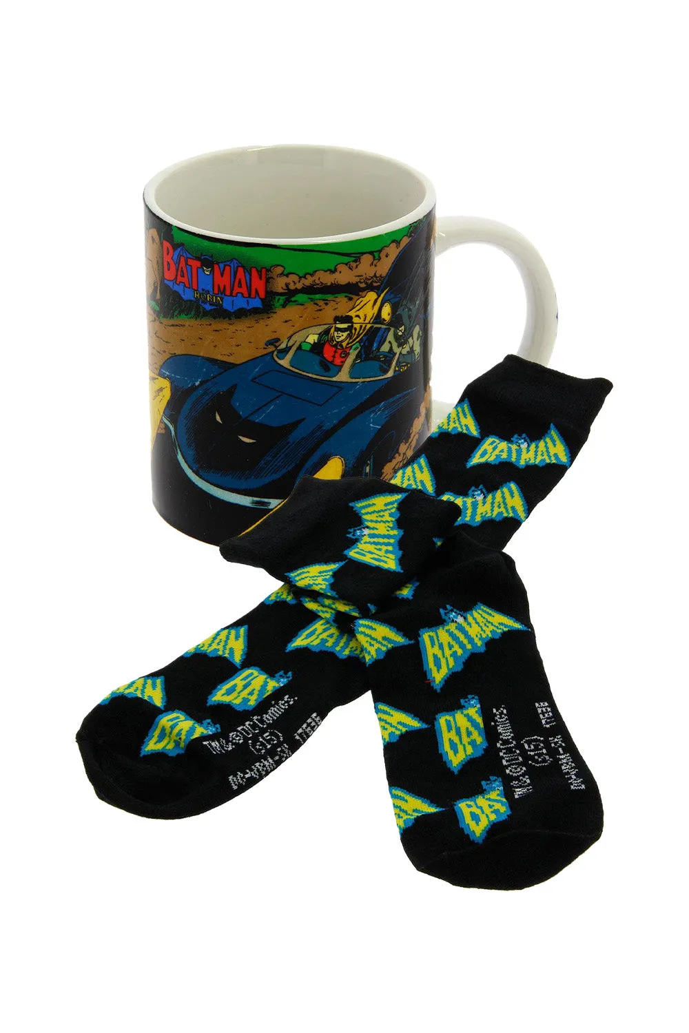 DC Batman Mug and Socks Gift Set