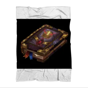 Death Spell Book Sublimation Throw Blanket