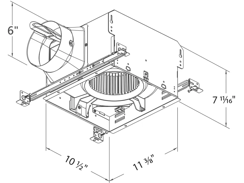 Delta BreezSmart SMT130M - 130 CFM Exhaust Fan with Motion Sensor