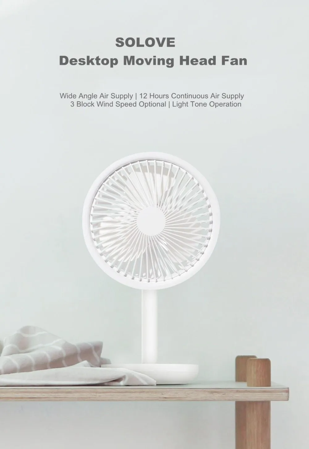 Desktop mini fan Portable Standing