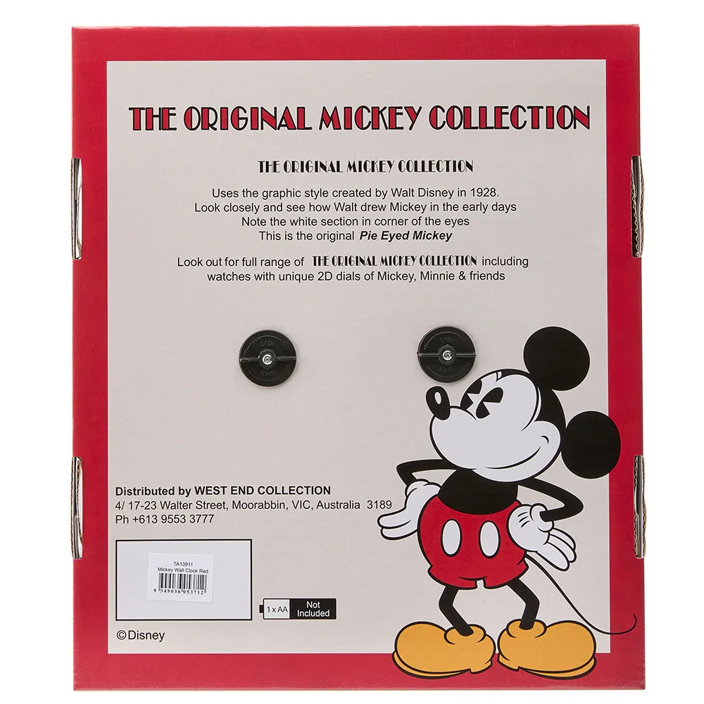 Disney TA13911 Mickey Mouse Wall Clock