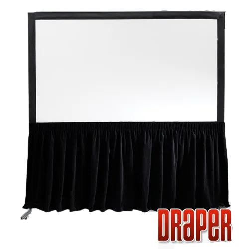 Draper 387088 Velour Dress Kit Skirt - HDTV (135"x240")