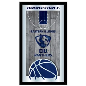 Eastern Illinois Panthers HBS Basketball Framed Hang Glass Wall Mirror (26"x15")