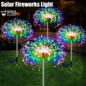 Enhance Your Outdoor Decor with Solar Garden Firework Lights