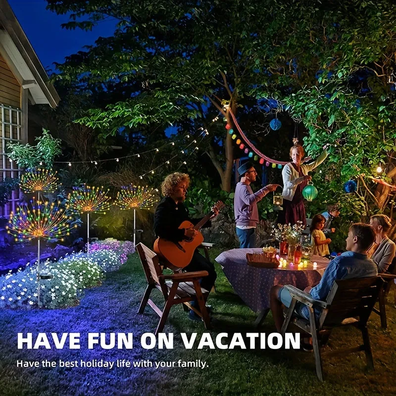 Enhance Your Outdoor Decor with Solar Garden Firework Lights