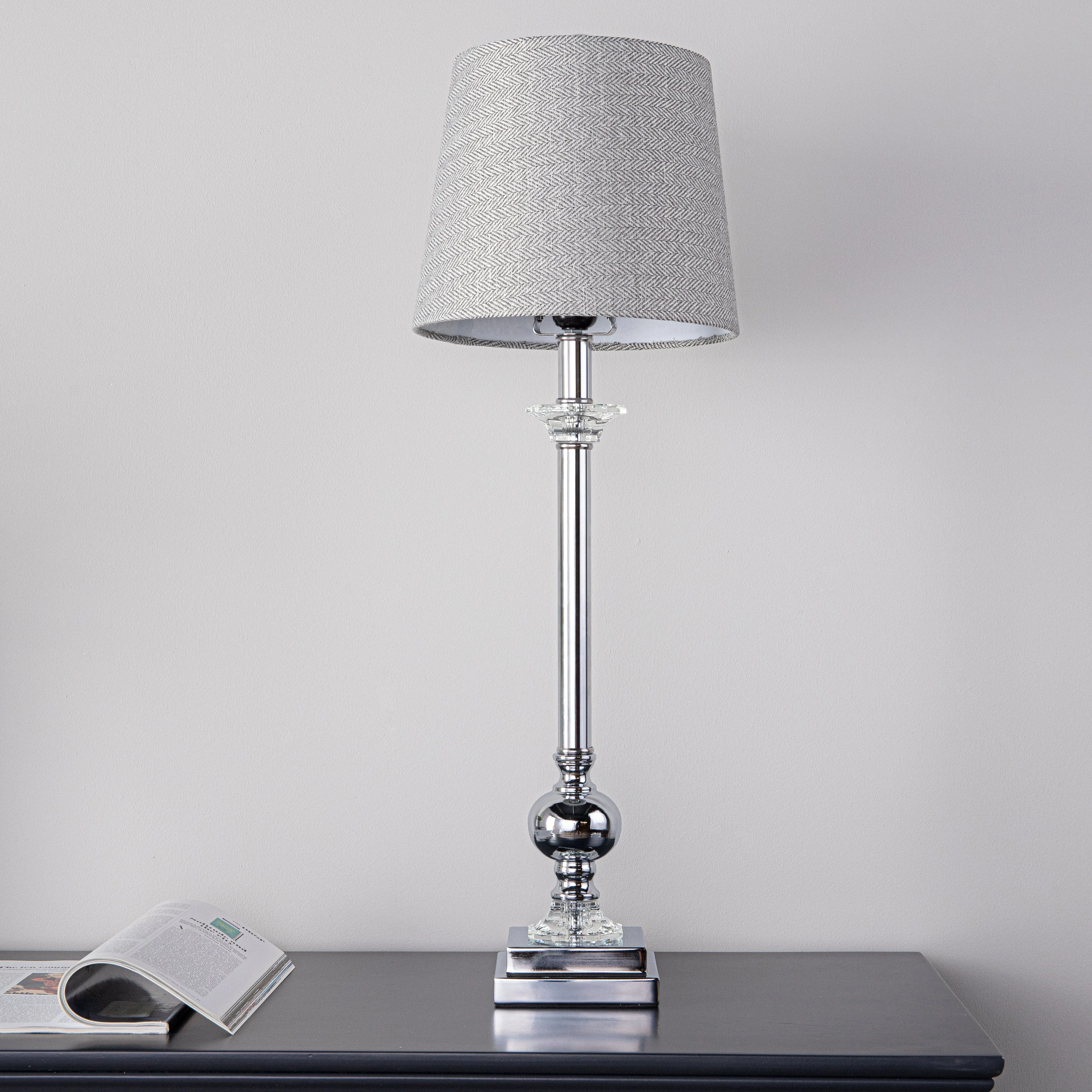 Erfurt Chrome Table Lamp