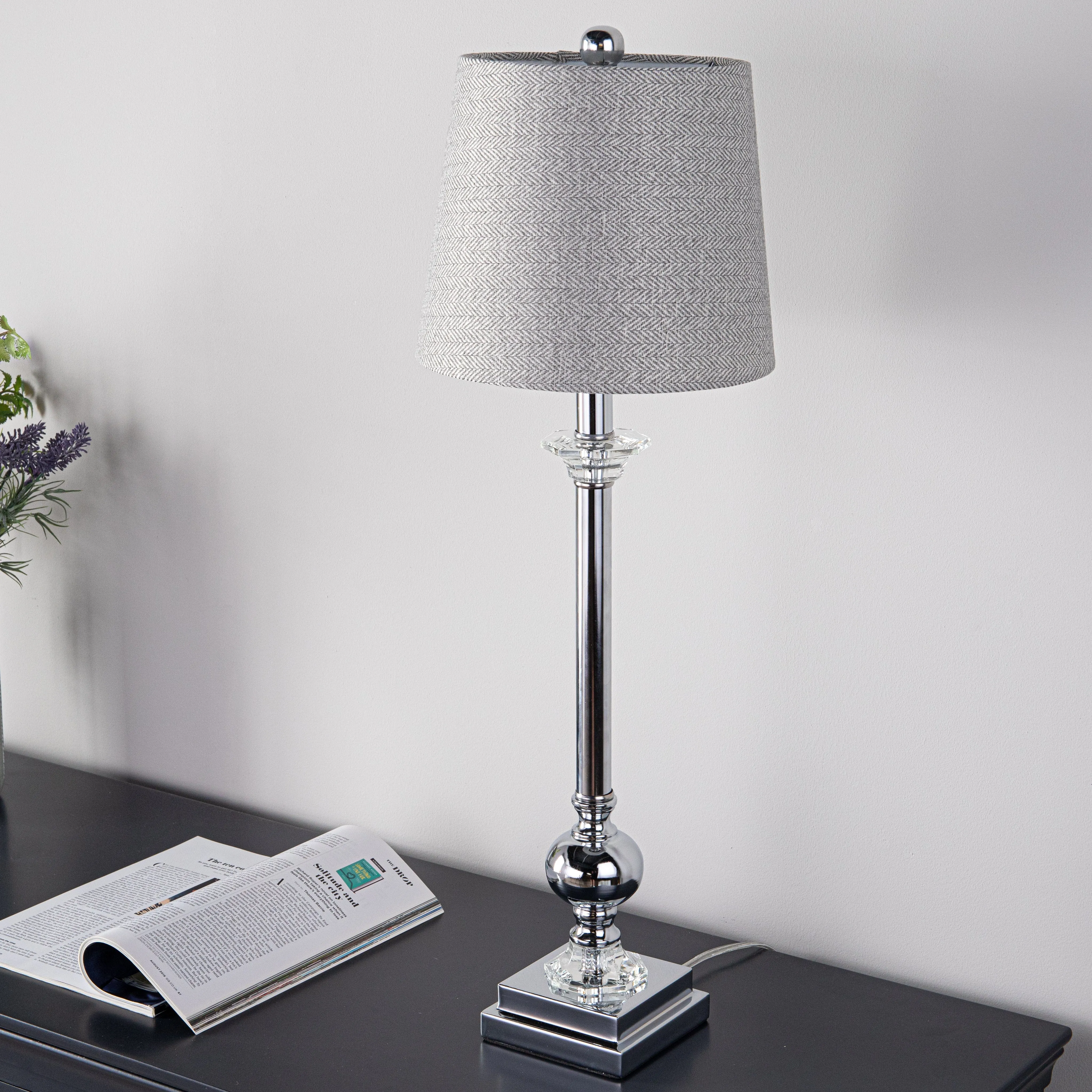 Erfurt Chrome Table Lamp