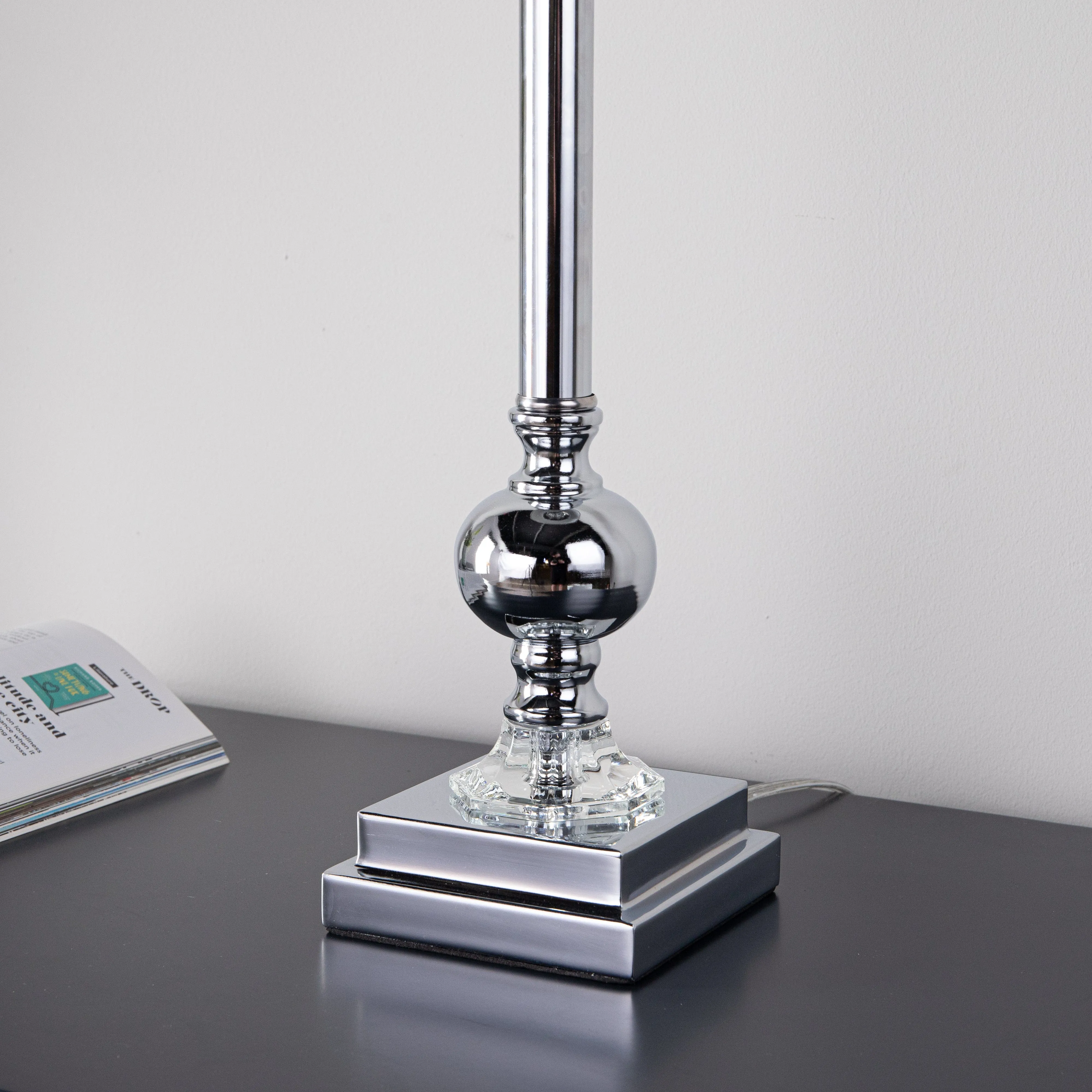 Erfurt Chrome Table Lamp