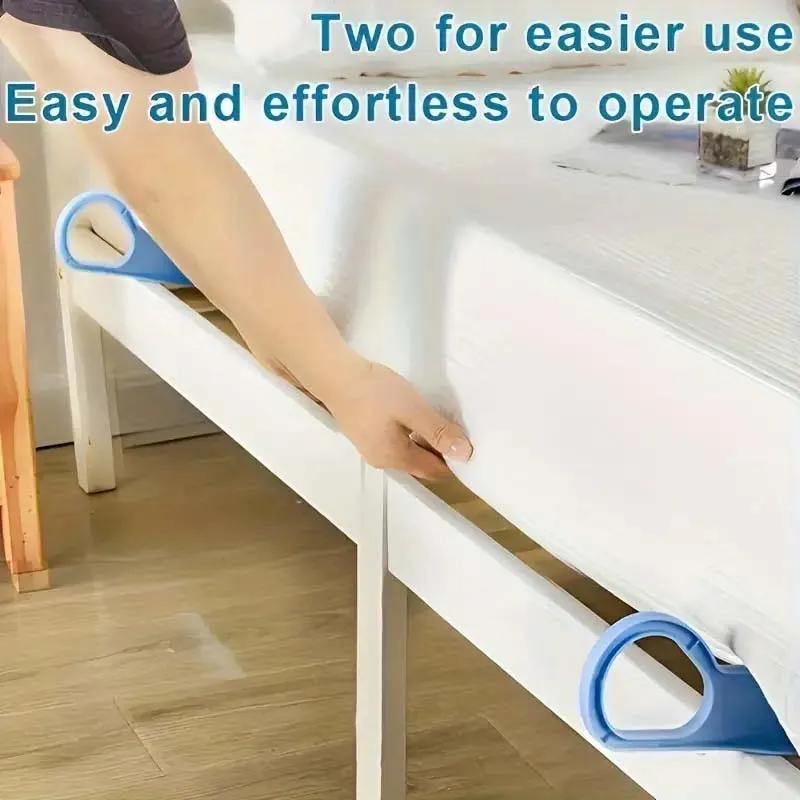 Ergonomic Bed Sheet & Skirt Tuckers - Effortless Corner Fit