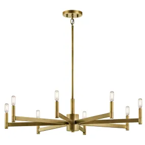 Erzo 36 In Chandelier Brass finish