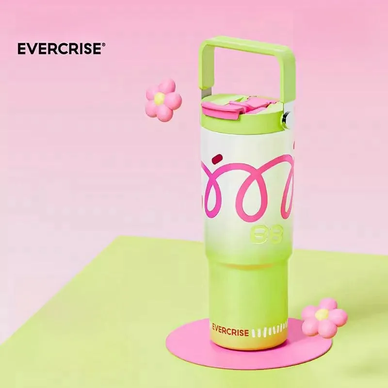 EVERCRISE 880mL Insulated Water Bottle - Stylish, Durable, and Leak-Proof for Every Occasion