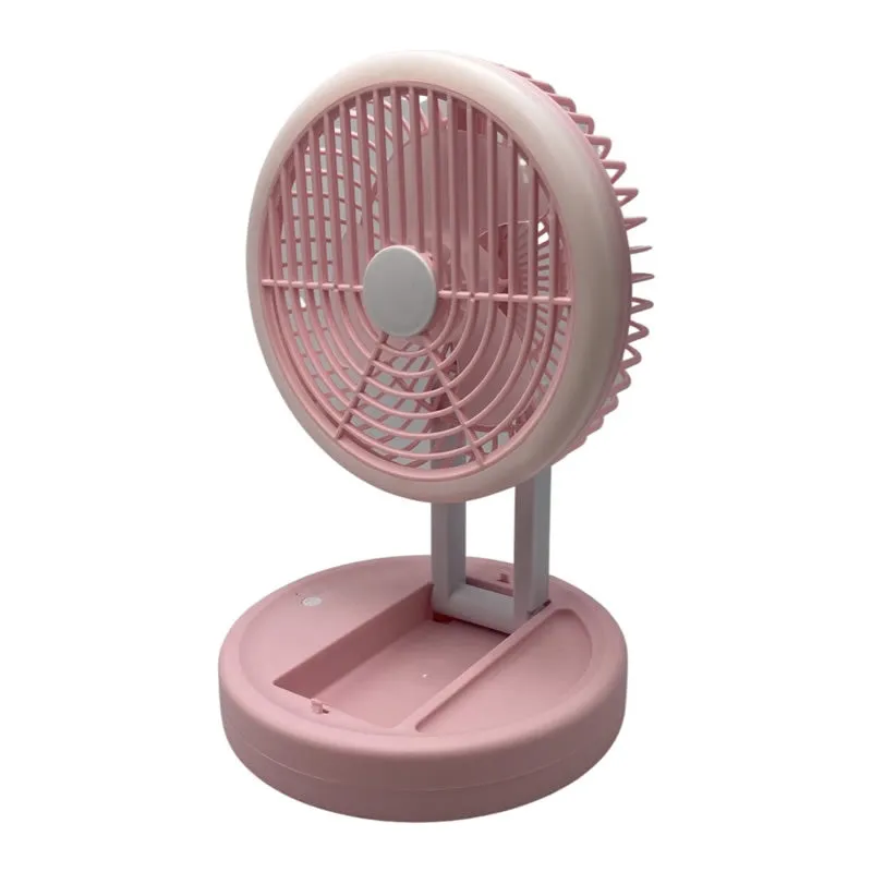 Flexible Neck Lightweight Cooling Fan F50-8-1339 Pink