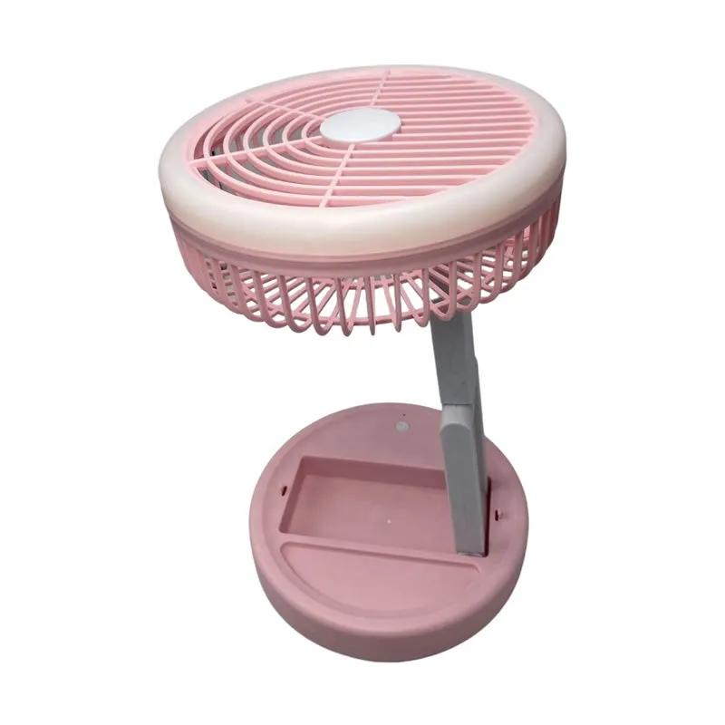 Flexible Neck Lightweight Cooling Fan F50-8-1339 Pink