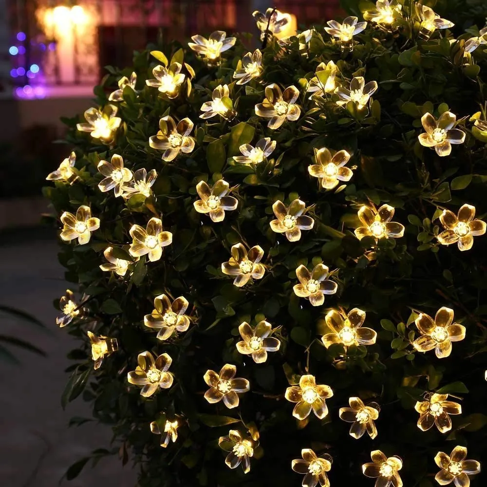 Flower Fairy String Lights for Indoor Outdoor Decoration