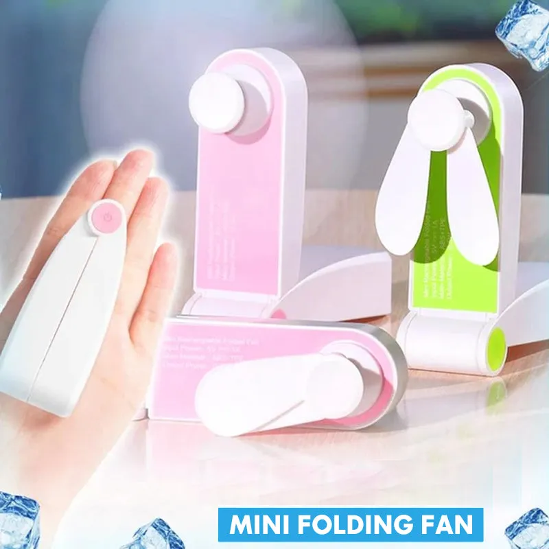 Foldable mini usb fan - quiet and powerful