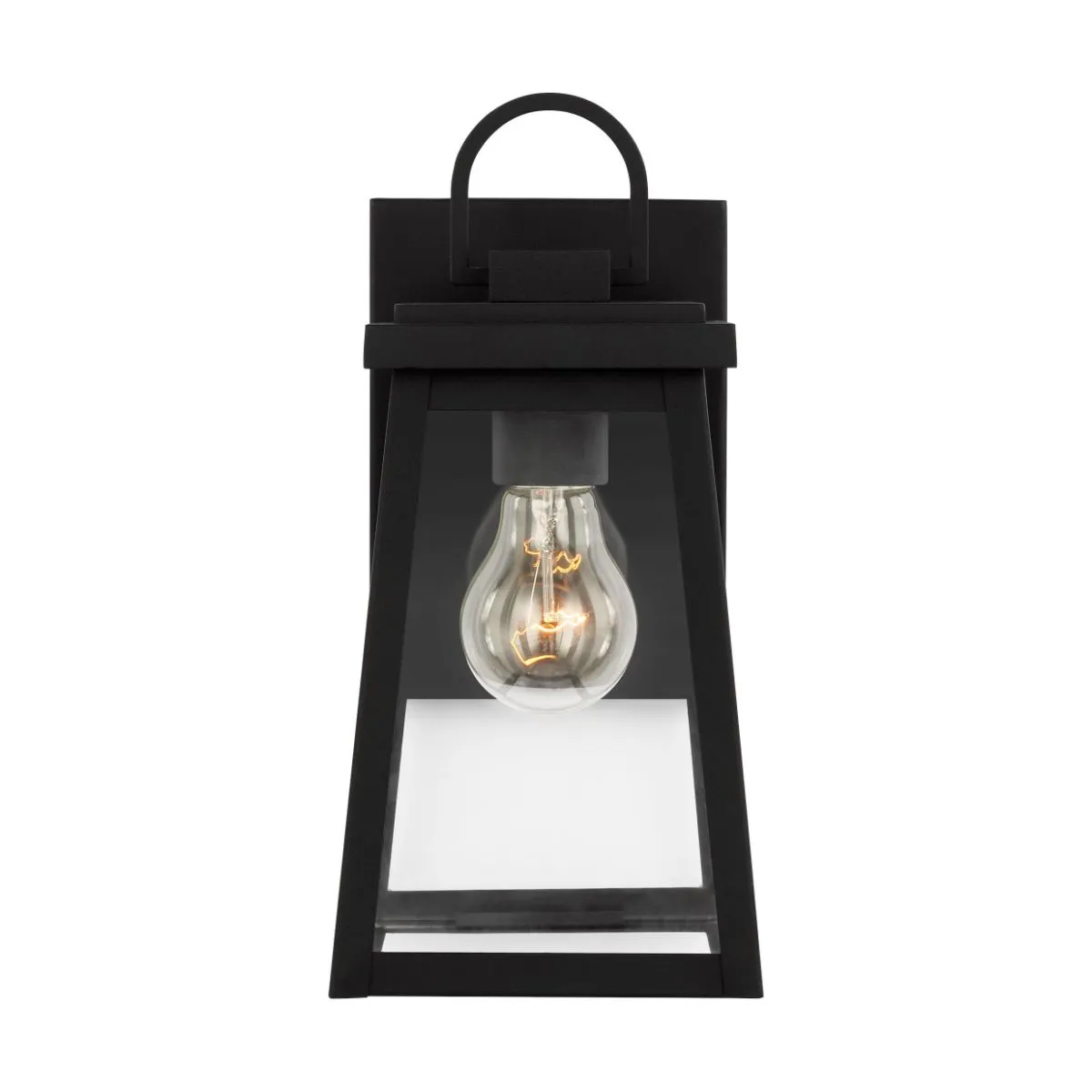 Founders 12 In. Outdoor Wall Light Black Finish