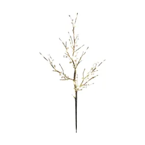 French Country LED Embellished Light Up Branch Champagne 60cm