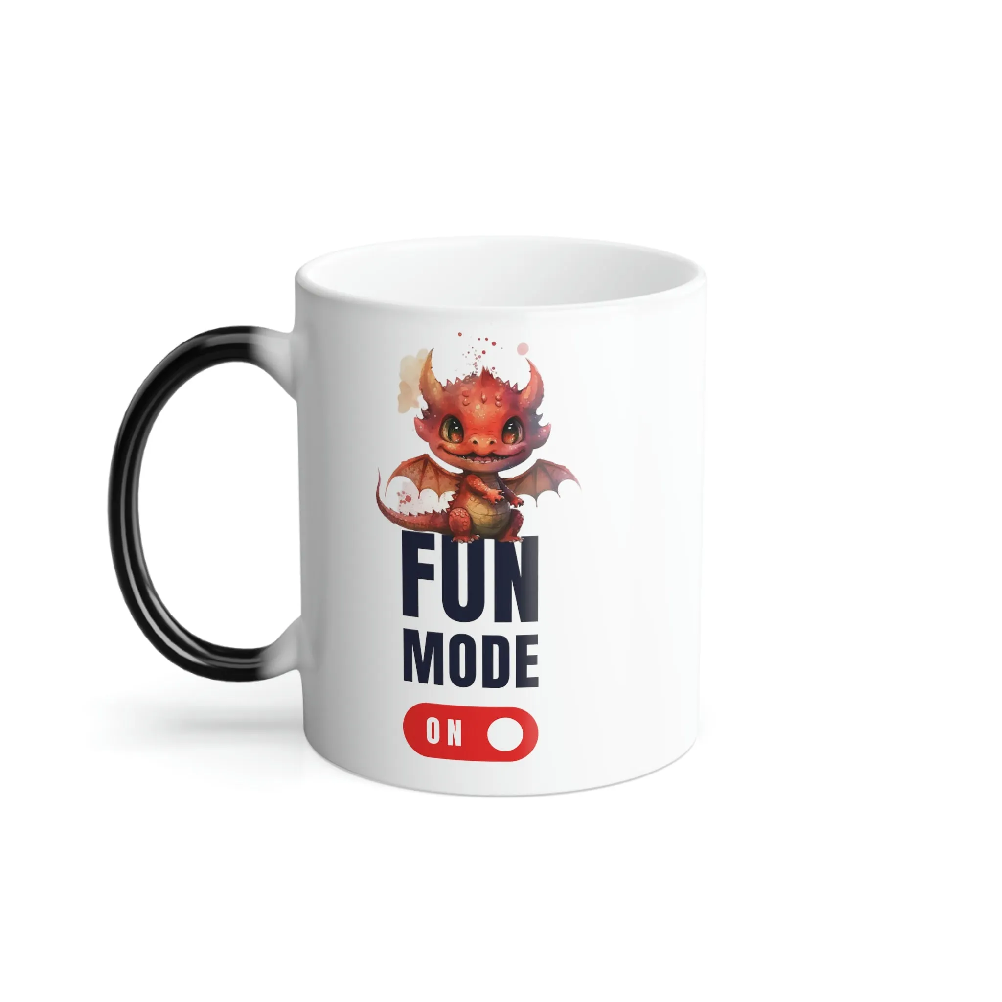 Fun mode on dragon 110z Color Morphing Mug