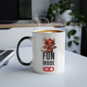 Fun mode on dragon 110z Color Morphing Mug