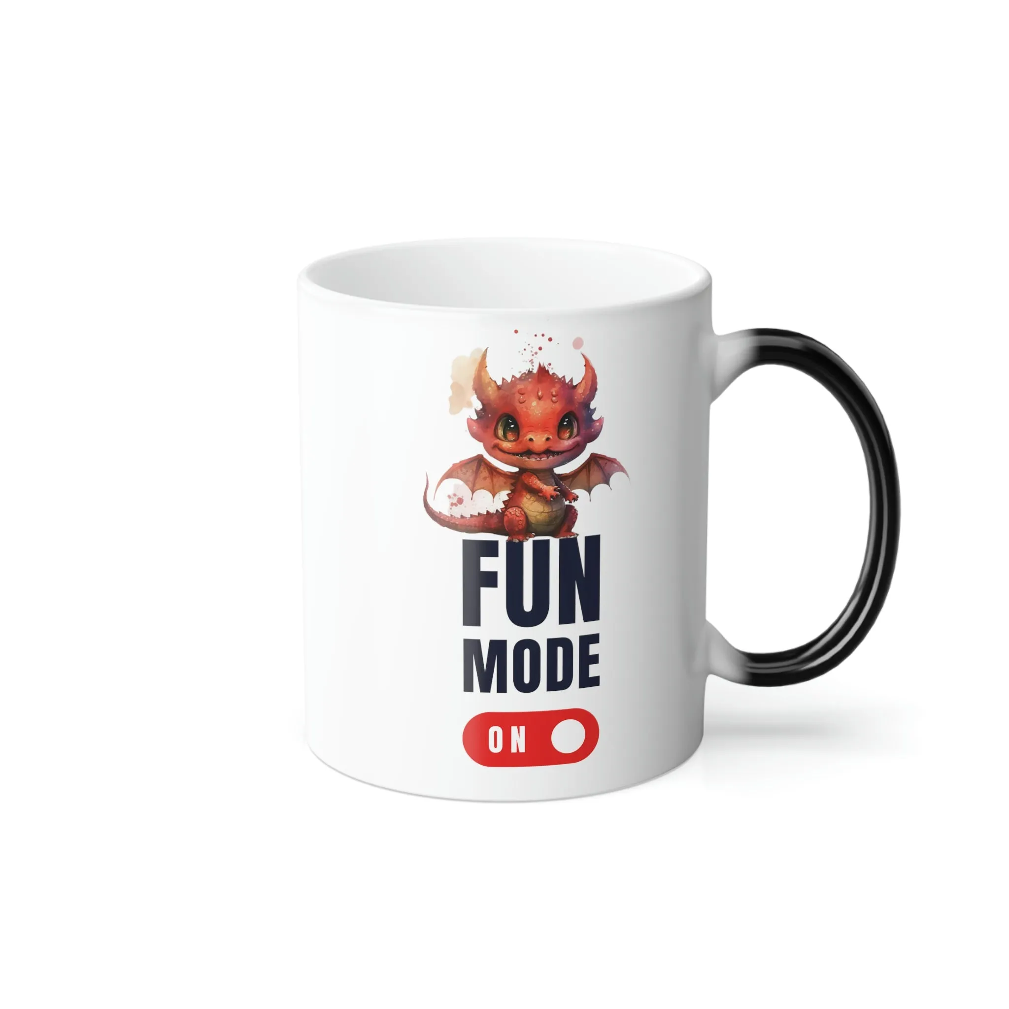 Fun mode on dragon 110z Color Morphing Mug