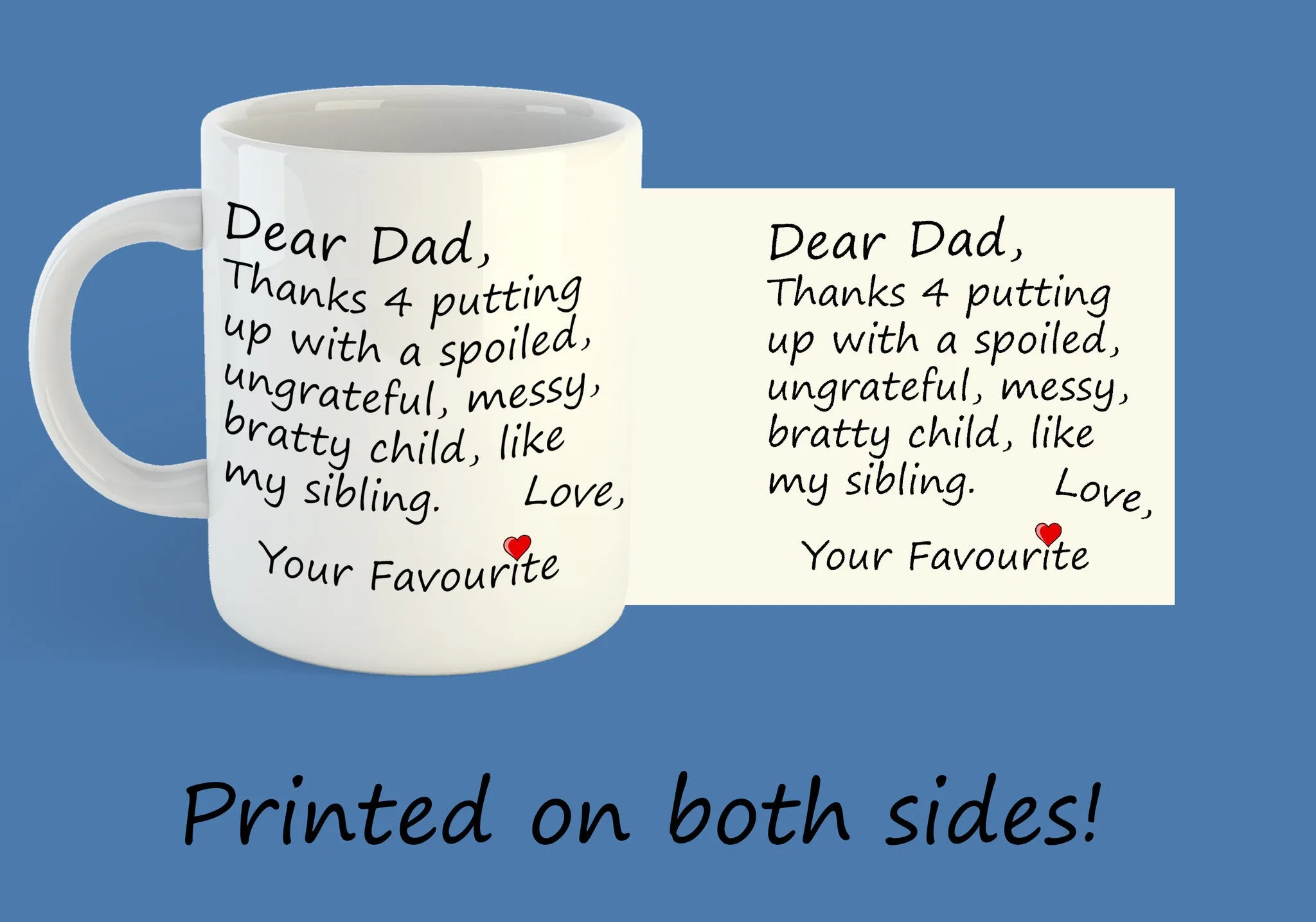 Funny Sibling Mug