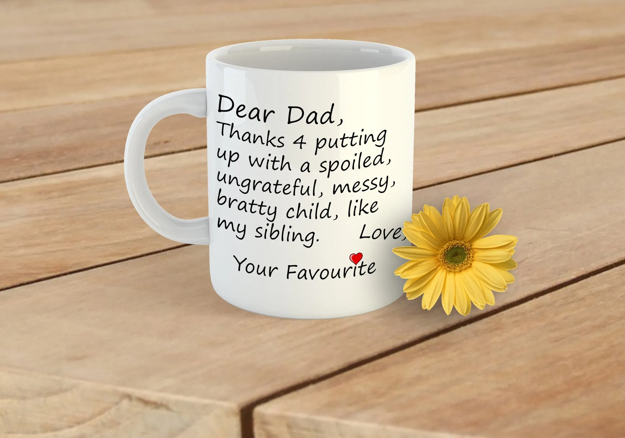 Funny Sibling Mug