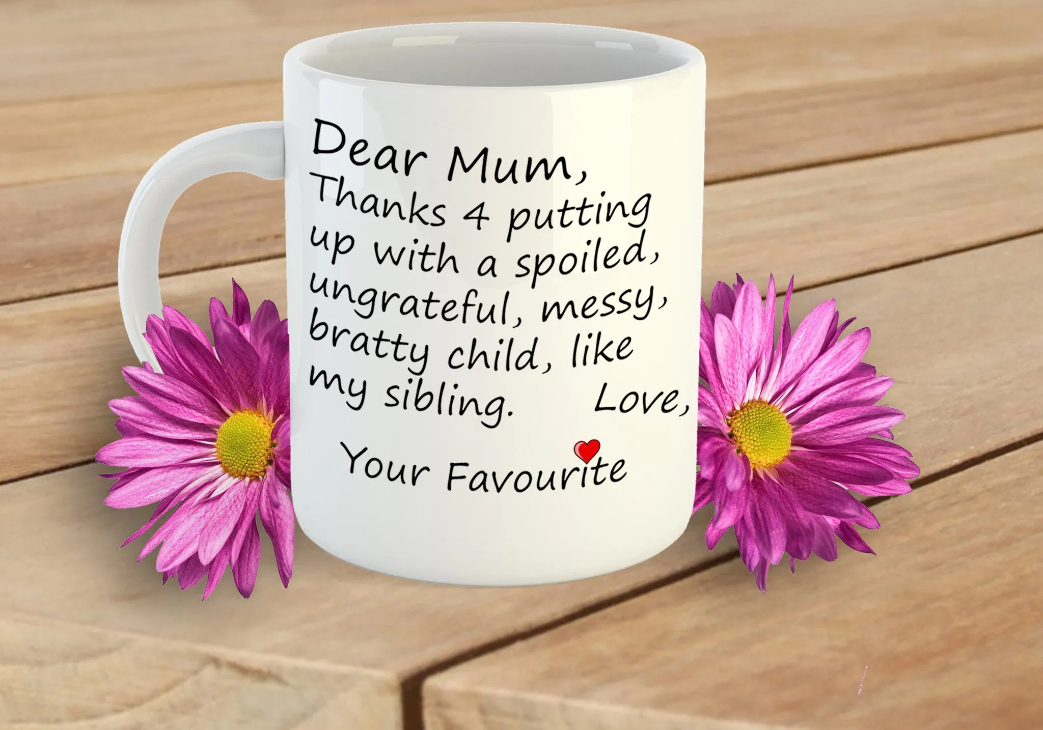 Funny Sibling Mug