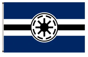 Fyon Star Wars Star Trek fans banner The Galactic Republic Flag