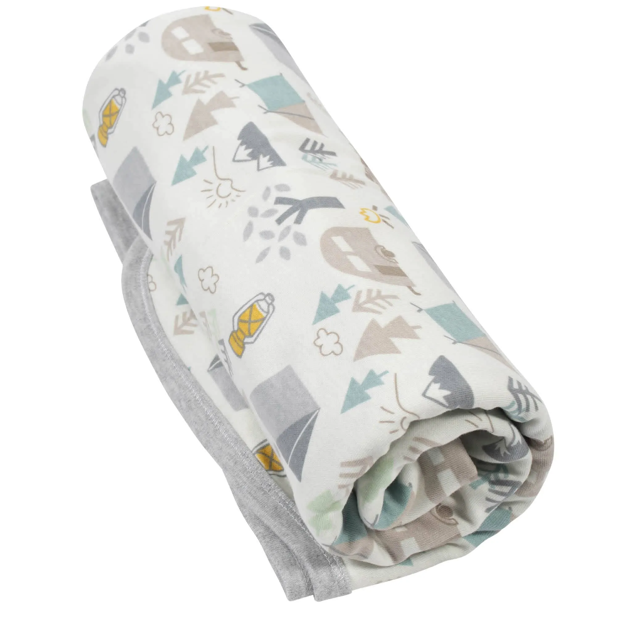 Gerber® Organic Boys Camping Reversible Blanket