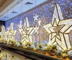 Giant LED Lit Star Display