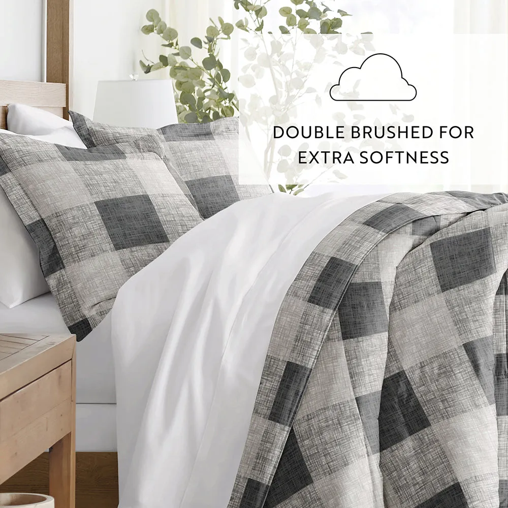 Gingham Down-Alternative Comforter Set - 12 Days of Deals