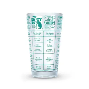 Good Measure - Gin Recipe Glass