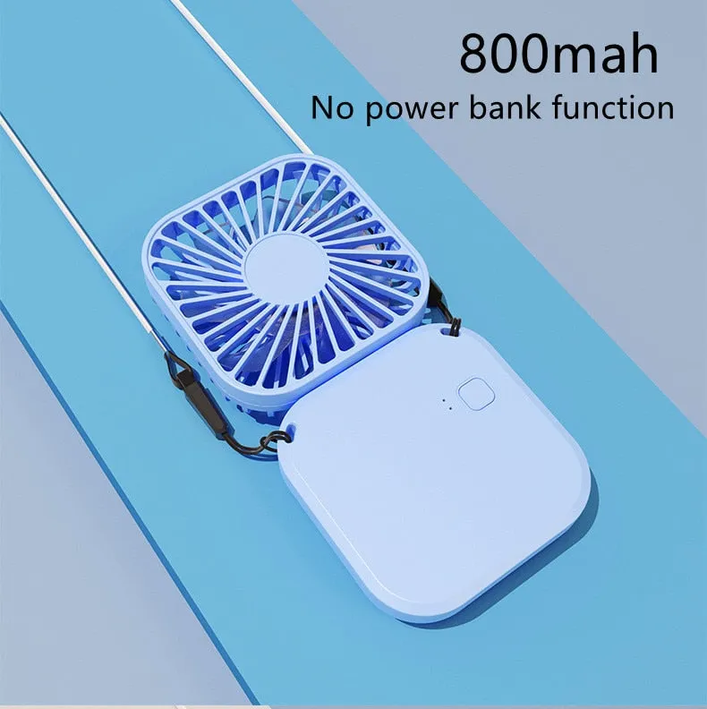 Hanging Mini Portable Neck Fan