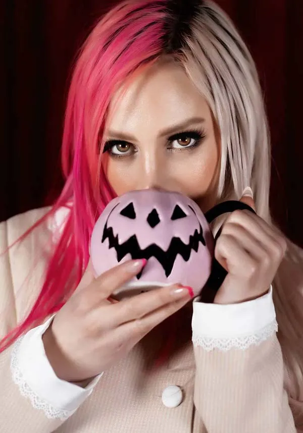 Haunted Hallows [Peculiar Pink] | PUMPKIN MUG