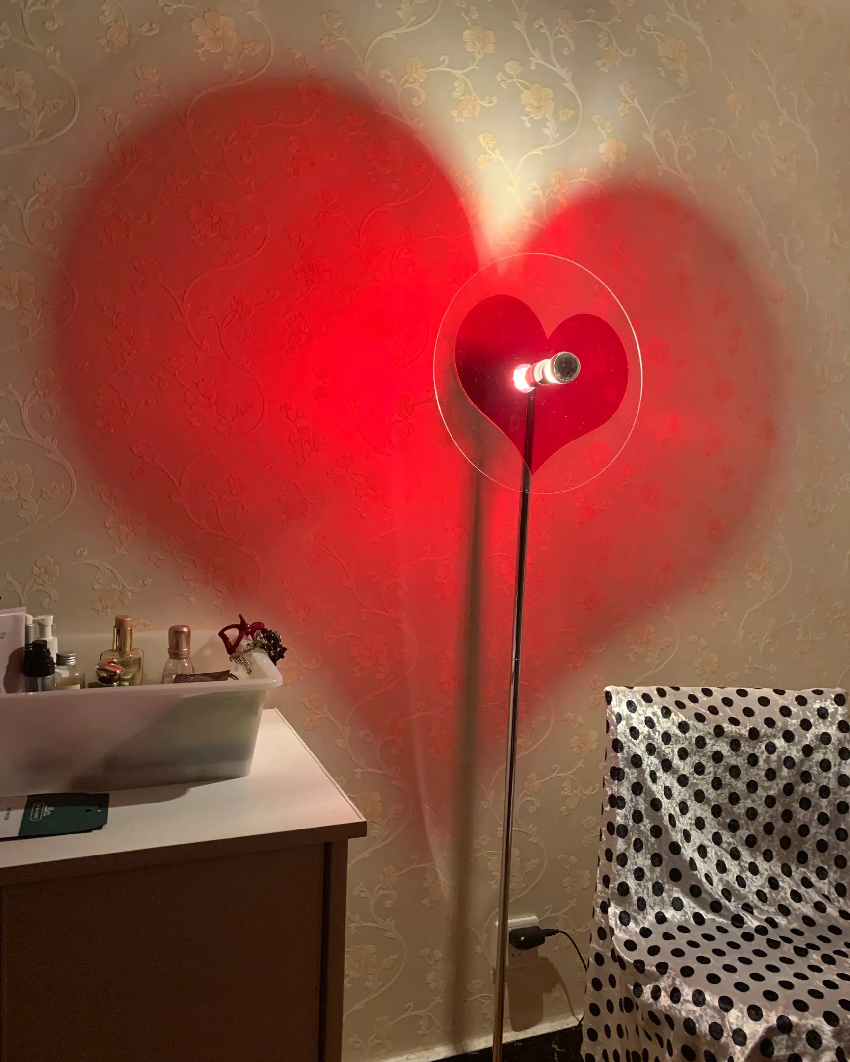 Heart Atmosphere Floor Lamp