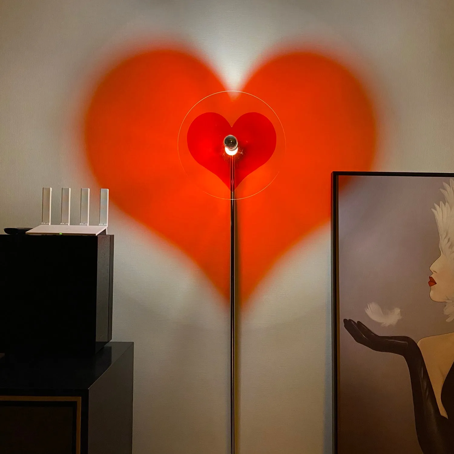 Heart Atmosphere Floor Lamp