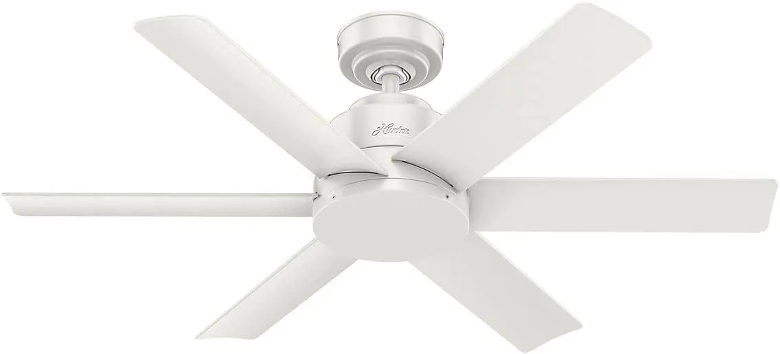 Hunter Kennicott 44" Damp Rated Outdoor Ceiling Fan 6 Blades 50935 / 50936 / 50937