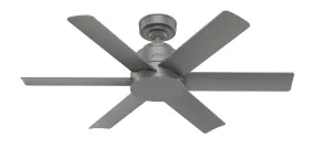 Hunter Kennicott 44" Damp Rated Outdoor Ceiling Fan 6 Blades 50935 / 50936 / 50937