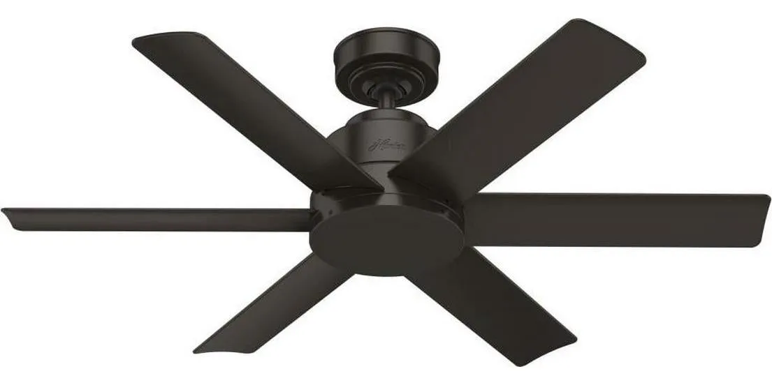 Hunter Kennicott 44" Damp Rated Outdoor Ceiling Fan 6 Blades 50935 / 50936 / 50937