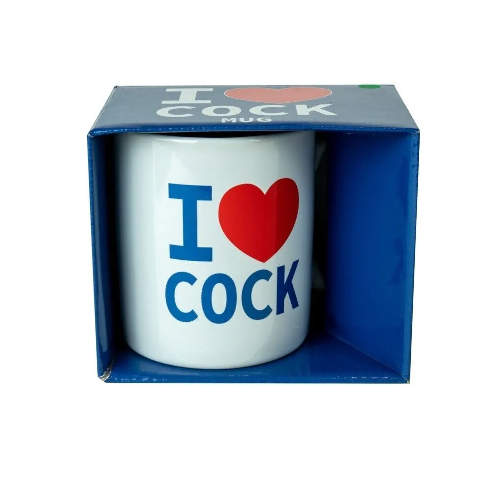 I Love Cock Mug White